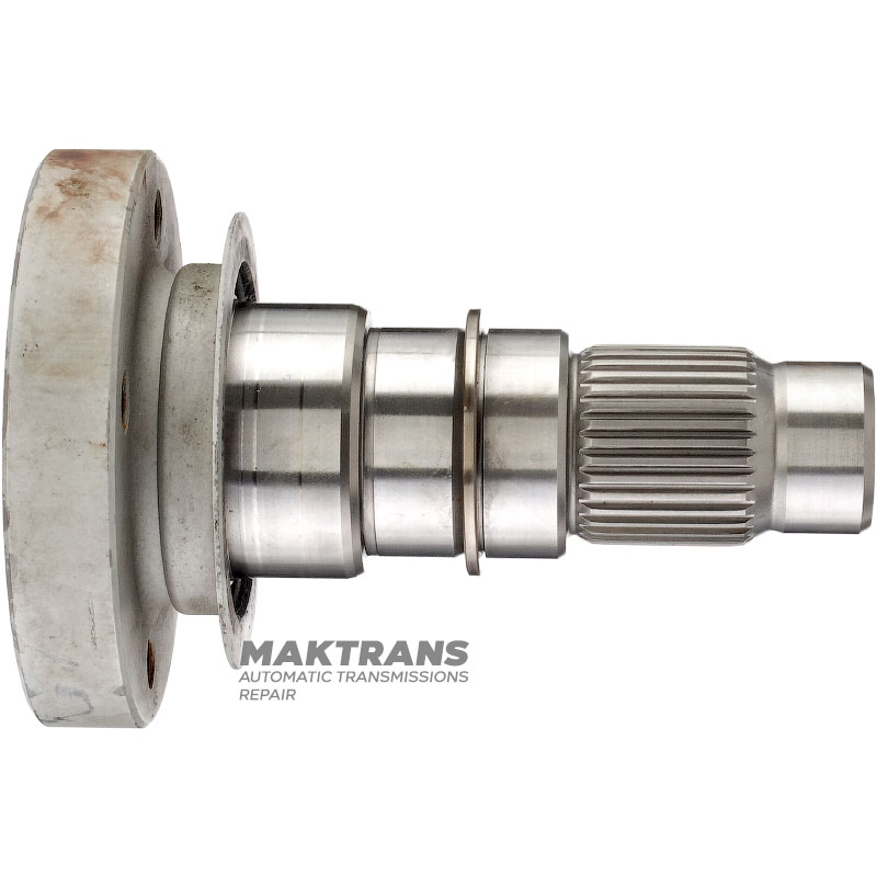 Predná príruba prevodovky BorgWarner BW4440, 68055317AA - 4 montážne otvory (vnútorný Ø 8,25 mm), 34 drážok (vonkajší Ø 34,75 mm), (prevodovka CHRYSLER 300 V6 3,6L, 845RFE)