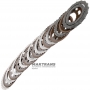 Súprava oceľových a trecích dosiek BorgWarner BW4440 - 9 trecích dosiek (celková hrúbka súpravy 29,90 mm), CHRYSLER 300 V6 3,6 l, prevodovka 845RFE