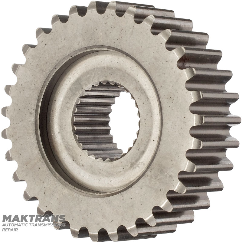 Ozubené koleso rozdeľovacej prevodovky BorgWarner BW4477, 19208360 - 31 zubov (vonkajší Ø 87,85 mm), šírka ozubeného kolesa 29,30 mm, 26 drážok
