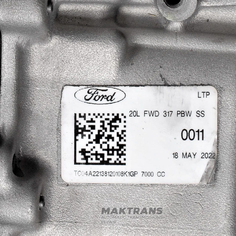 Repasovaná a testovaná automatická prevodovka FORD 8F40 DIESEL, 2WD – K1GP-7000-CC (rozvodovka 44/44, FORD GALAXY 2.0 TDCI ECOBLUE 2018-2023)