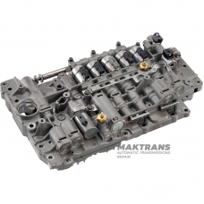 Kompletné teleso ventilu so solenoidmi (netestované) Aisin Warner TR-60SN / VAG 09D - oddeľovacia doska A-6, 2 porty, so snímačmi tlaku