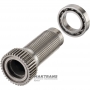 Medzihriadeľ, centrálne koleso ventilového rozvodu prevodovky FORD BW4404 - 4404-665-001, dĺžka 154 mm, 45 drážok (vonkajší Ø 48,45 mm), 37 zubov na ozubenom kolese (69,85 mm), F77A-7A195-0050 VA, Explorer 95-01)