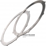 Sada oceľových kolies FORD E4OD, 4R100 — E9TZ7B442A, E9TZ-7B442-A, 2 oceľové kolesá (hrúbka 2,05 mm, vnútorný Ø 190 mm, 6 zubov)