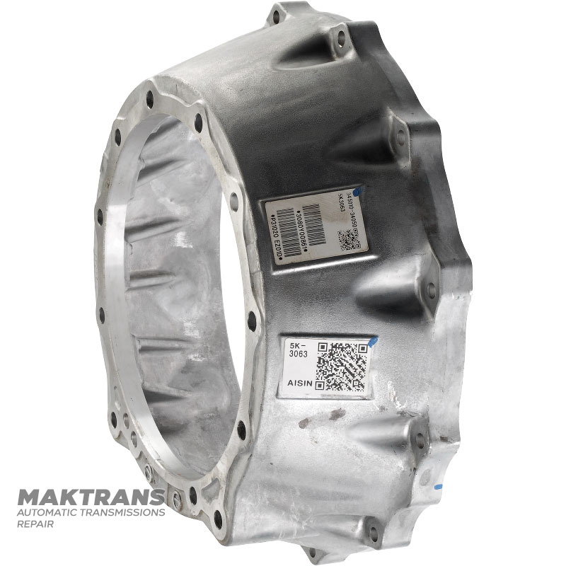 Predný kryt AISIN WARNER A466ND / NISSAN RE6R01A — 31020EZ01D, 345010-34050, NISSAN TITAN A61, 5.0L DIESEL 4X4