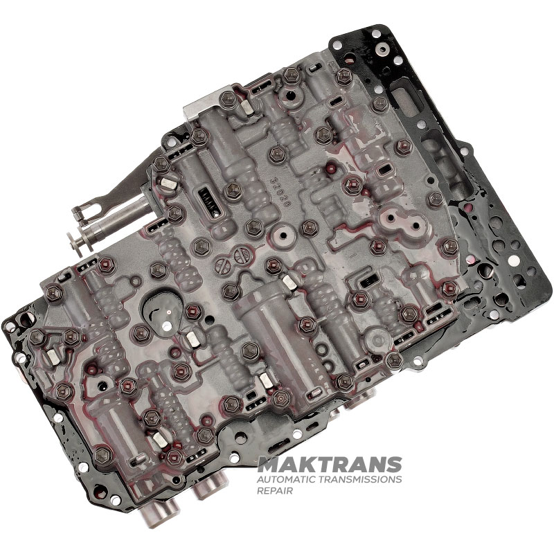 Kompletné teleso ventilu so solenoidmi AISIN WARNER A466ND / NISSAN RE6R01A — 31020EZ01D, 345010-34050, NISSAN TITAN A61, 5.0L DIESEL 4X4