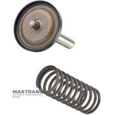 Piest FORD E4OD, 4R100 — (dĺžka 56,95 mm, vonkajší Ø tyče 11 mm, priemer piestu 49,95 mm)