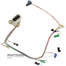 Zapojenie hydraulickej jednotky TOYOTA / LEXUS A960E — 8212550070 (hlavný konektor 15 pinov, 9 konektorov pre solenoidy, 1 snímač teploty)