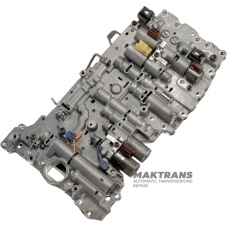 Teleso ventilu (použité, netestované) kompletné so solenoidmi TOYOTA / LEXUS A750 (oddeľovacia doska T02) - demontované z prevodovky označené 3501060A50, 35010-60A50 (Lexus GХ470 2003, UZJ120, 2UZFE)