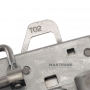 Teleso ventilu (použité, netestované) kompletné so solenoidmi TOYOTA / LEXUS A750 (oddeľovacia doska T02) - demontované z prevodovky označené 3501060A50, 35010-60A50 (Lexus GХ470 2003, UZJ120, 2UZFE)