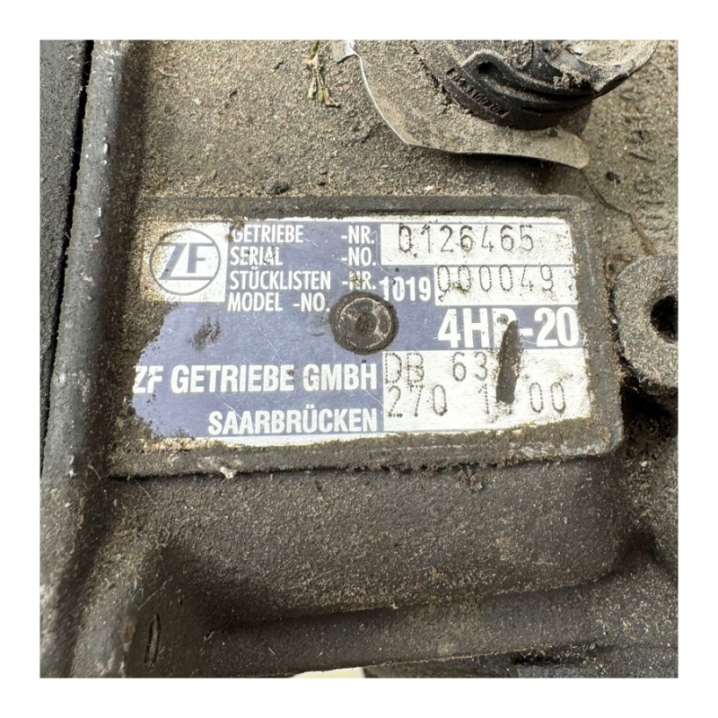 Zostava automatickej prevodovky ZF 4HP20, 1019000049 — Mercedes Vito W638