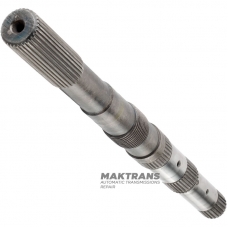 Výstupný hriadeľ FORD E4OD, 4R100 — so závitovkovým prevodom, dĺžka 507 mm, 31 drážok (vonkajší Ø 34,35 mm, dĺžka drážky 98 mm)