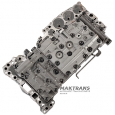 Teleso ventilu (použité, netestované) kompletné so solenoidmi TOYOTA / LEXUS A760E, A760F — oddeľovacia doska F22, demontované z prevodovky, označené 35000-0C340, 35010-0C390