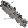 Teleso ventilu (použité, netestované) kompletné so solenoidmi TOYOTA / LEXUS A760E, A760F — oddeľovacia doska F22, demontované z prevodovky, označené 35000-0C340, 35010-0C390