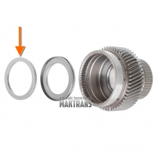 Dištančná podložka ložiska centrálneho kolesa č. 1 FORD 10R80 – hrúbka 3,25 mm, vonkajší Ø 57,05 mm, vnútorný Ø 45,60 mm