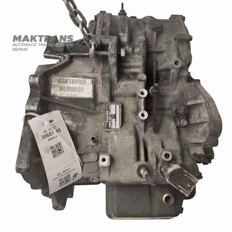 Zostava automatickej prevodovky AISIN WARNER AW55-51SN 4WD —30681188 (Volvo XC90 2002–2006 2.4 D D5), s meničom krútiaceho momentu 43A180