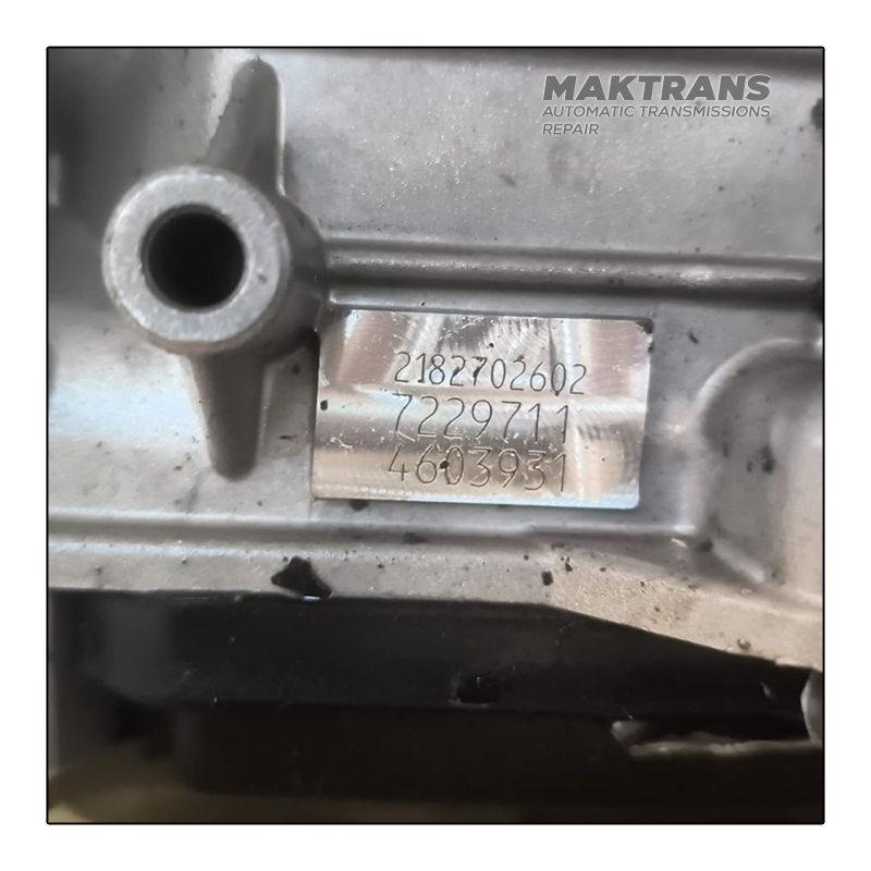 Zostava automatickej prevodovky Mercedes-Benz 722.9 (4WD) - A2182702602 (so systémom ŠTART-STOP), rozdeľovacia prevodovka A2212710348, Mercedes-Benz CLS63 AMG W218 2013