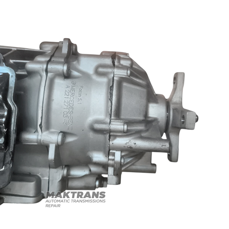 Zostava automatickej prevodovky Mercedes-Benz 722.9 (4WD) - A2182702602 (so systémom ŠTART-STOP), rozdeľovacia prevodovka A2212710348, Mercedes-Benz CLS63 AMG W218 2013