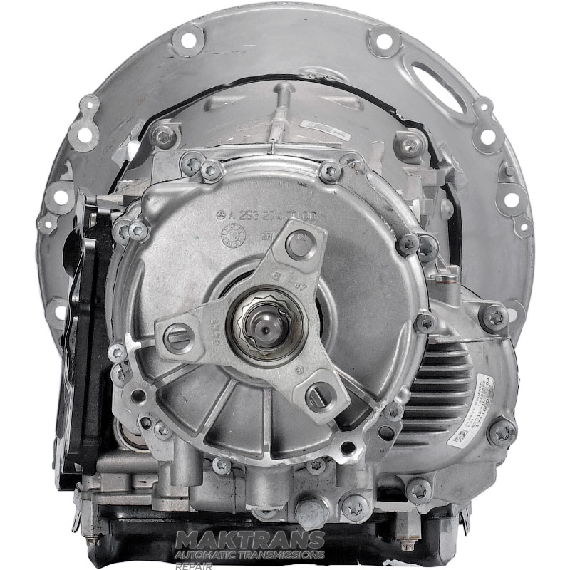 Zostava automatickej prevodovky Mercedes-Benz 722.9 (4WD) - A2182702602 (so systémom ŠTART-STOP), rozdeľovacia prevodovka A2212710348, Mercedes-Benz CLS63 AMG W218 2013
