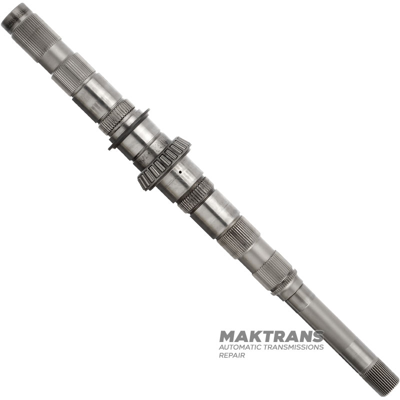 Sekundárny hriadeľ VAG DSG DL501 0B5 - 0B5307215K (dĺžka hriadeľa 601 mm), s ihlovým ložiskom na čelnej strane (INA HK1212)