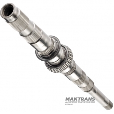 Sekundárny hriadeľ VAG DSG DL501 0B5 - 0B5307215K (dĺžka hriadeľa 601 mm), s ihlovým ložiskom na čelnej strane (INA HK1212)