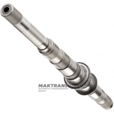Sekundárny hriadeľ VAG DSG DL501 0B5 - 0B5307215K (dĺžka hriadeľa 601 mm), s ihlovým ložiskom na čelnej strane (INA HK1212)