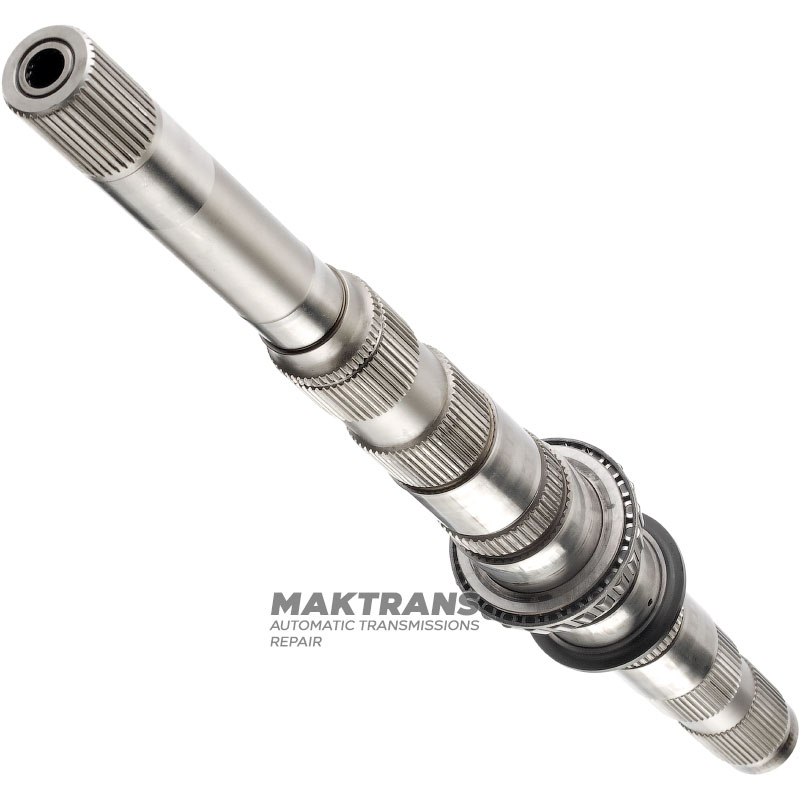 Sekundárny hriadeľ VAG DSG DL501 0B5 - 0B5307215K (dĺžka hriadeľa 601 mm), s ihlovým ložiskom na čelnej strane (INA HK1212)