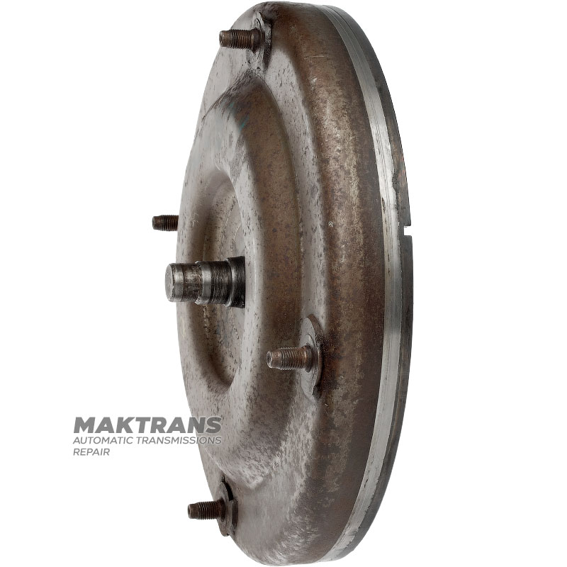 Predný kryt meniča krútiaceho momentu FORD 5R44E, 5R55E, 5R55N, 5R55W, 5R55S — 7L2Z-7902-A, 7L2Z7902A (4 montážne kolíky, vonkajší Ø pilota 19 mm / 20,95 mm)