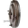 Predný kryt meniča krútiaceho momentu FORD 5R44E, 5R55E, 5R55N, 5R55W, 5R55S — 7L2Z-7902-A, 7L2Z7902A (4 montážne kolíky, vonkajší Ø pilota 19 mm / 20,95 mm)