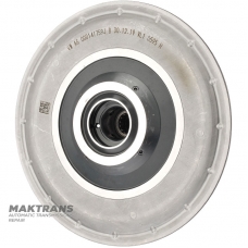 Bubnová spojka MOTOR VAG eHybrid 0DD DQ400 — 0DD141759J (celková výška 129 mm, 40 drážok (vonkajší Ø 33,55 mm), vonkajší Ø bubna 131,30 mm)