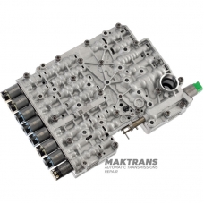 Hydraulická nádrž kompletná so solenoidmi (použitá, netestovaná) ZF 8HP45, 8HP50, ZF8HP70 — oddeľovacia doska AB 187 (1102327188 ZFS)