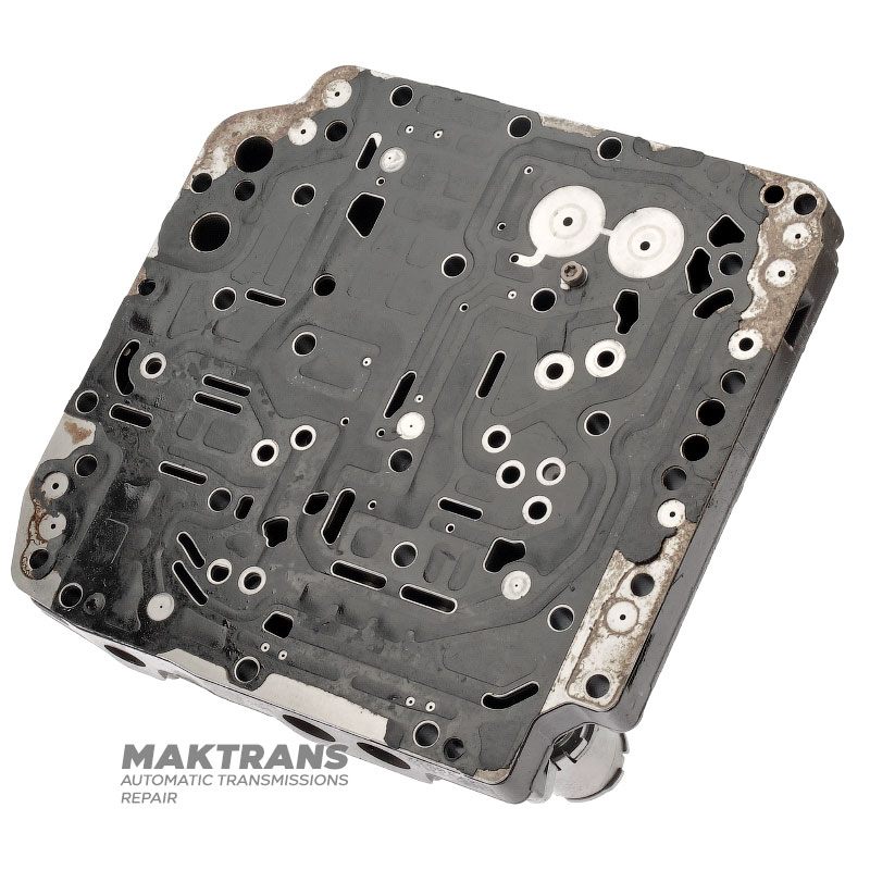 Horná doska hydraulickej jednotky, doska solenoidov - použitá (zmontovaná so solenoidmi) VAG DSG 6 02E (DQ250) 20600061