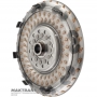Turbínové koleso meniča krútiaceho momentu AISIN WARNER TF-80SC, AF40 — 71A060 (vonkajší Ø 263,90 mm), označenie lopatiek 6С60-1, R-1
