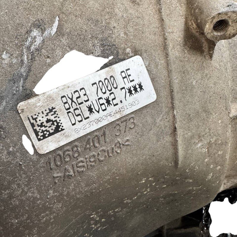 Zostava automatickej prevodovky (s meničom krútiaceho momentu) ZF 6HP26 2WD (RWD) — 8X23-7000-AE, 1068401373, 1068010209, (JAGUAR FX, 2.7 DIESEL, 2008-2018)