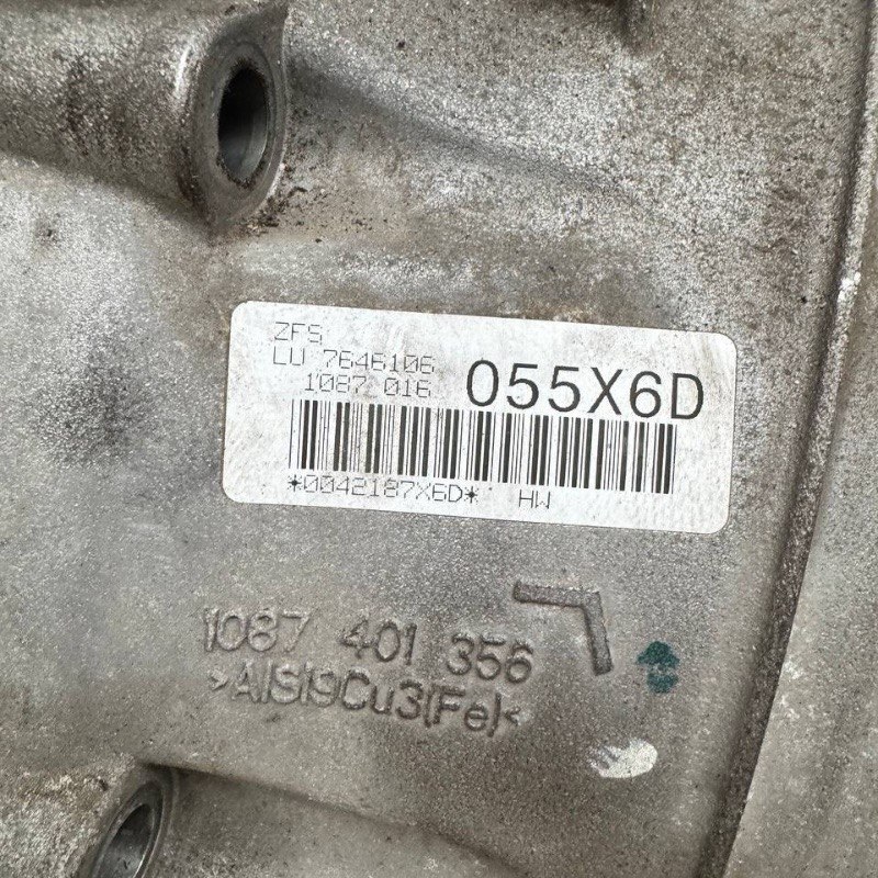 Zostava automatickej prevodovky (s meničom krútiaceho momentu) 2WD (RWD) — 1087014049, 1087016055 X6P, 1087401356 (BMW 3 Touring (F31) 330 d 2012-2019), kód motora N57 D30 A