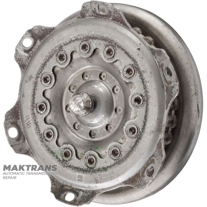Predný kryt meniča krútiaceho momentu ZF 8HP45, 8HP45X – označenie 000324 alebo 000416, 1090322203 (pre uzamykateľný balík s 2 trecími kotúčmi)