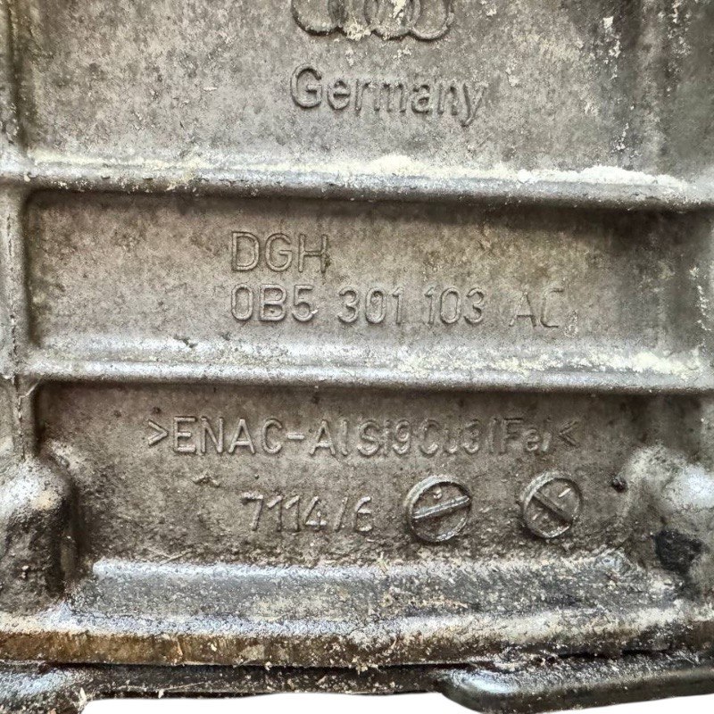 Prevodovka VAG DSG7 DL501 0B5 (0FD) — označenie PEX (Porsche Macan (95B) 3.0 S Diesel V6 24V SUV)
