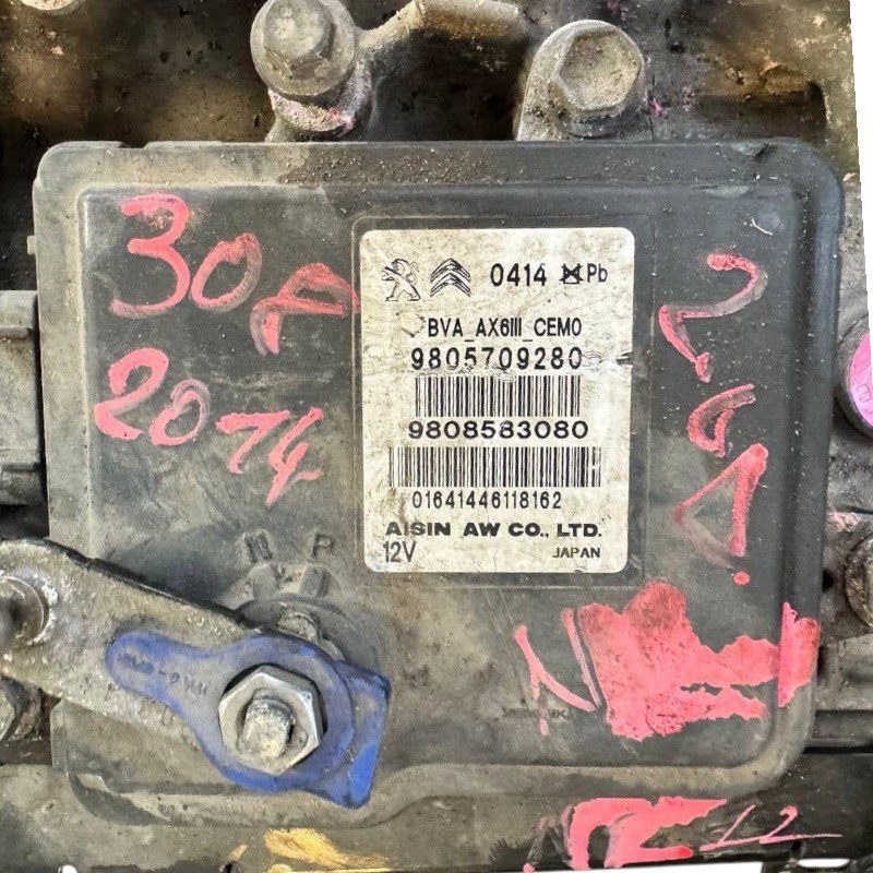 Zostava automatickej prevodovky (s meničom krútiaceho momentu) AISIN WARNER TF-80SC — AM6, 20GZ07, TCM 9808583080