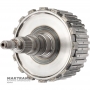 Kôš spojky a výstupný hriadeľ K27 (2WD) Mercedes-Benz 725.0 - Celková výška 198 mm, 30 drážok (vonkajší priemer 31,65 mm), 4 trecie kotúče (celková hrúbka súpravy 20,05 mm)