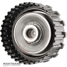 Kôš spojky a výstupný hriadeľ K27 (2WD) Mercedes-Benz 725.0 - Celková výška 198 mm, 30 drážok (vonkajší priemer 31,65 mm), 4 trecie kotúče (celková hrúbka súpravy 20,05 mm)