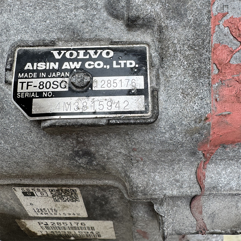 Zostava automatickej prevodovky (s meničom krútiaceho momentu) AISIN WARNER TF-80SD, 2WD — 1285176, bez elektronickej jednotky