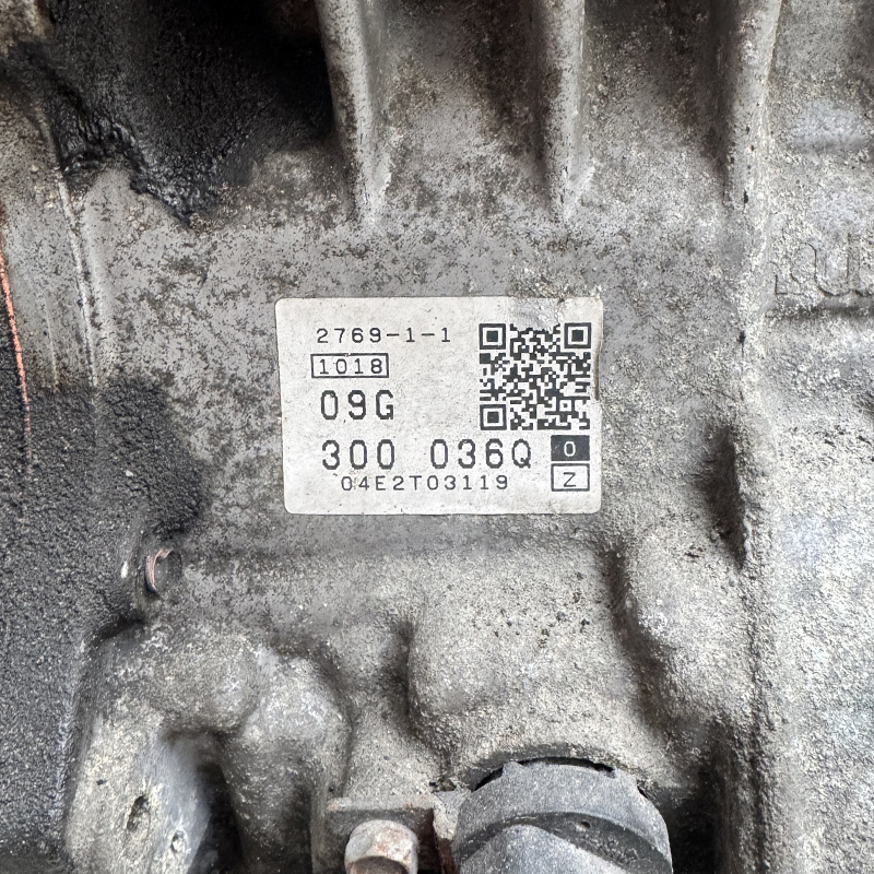 Zostava automatickej prevodovky (s meničom krútiaceho momentu) AISIN WARNER TF-60SN, VAG 09G — označenie HFT, 09G300036Q