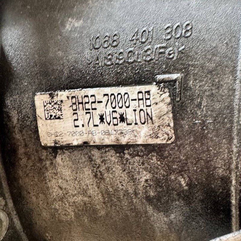 Automatická prevodovka v súprave (bez meniča krútiaceho momentu, bez rozdeľovacej prevodovky) ZF 6HP26, 4WD — 1068020086, 1068301309, 1068401308, 8H22-7000-AB (Land Rover Range Rover Sport (LS) 2.7 TDV6 24V)