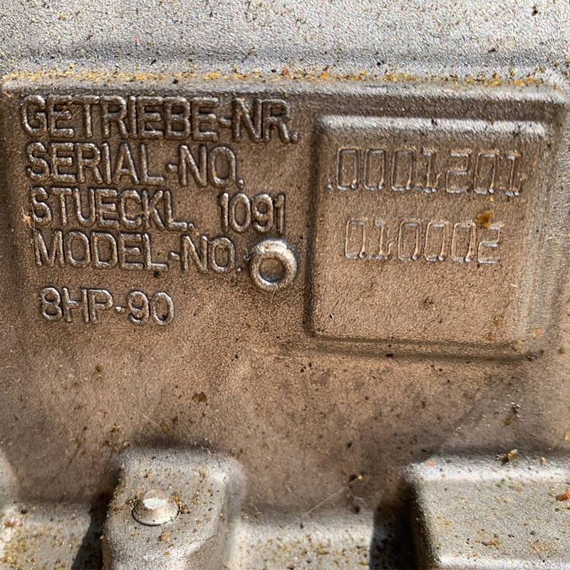 Zostava automatickej prevodovky (bez meniče krútiaceho momentu) ZF 8HP90, 2WD — 1091010005, 1091401033, 1081012007 ZG2