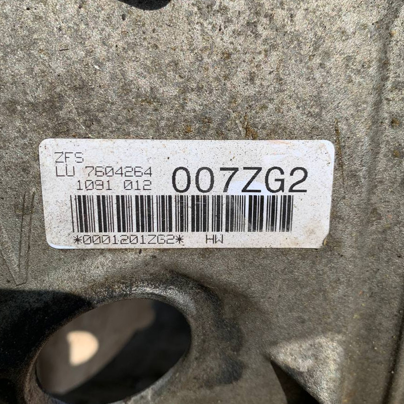 Zostava automatickej prevodovky (bez meniče krútiaceho momentu) ZF 8HP90, 2WD — 1091010005, 1091401033, 1081012007 ZG2
