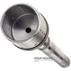 Vstupný hriadeľ FORD 6F50, 6F55 / GM 6T70, 6T70 - celková dĺžka 308 mm, 27 drážok, 9 otvorov po obvode