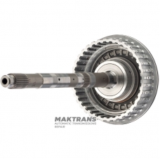 Vstupný hriadeľ, bubon spojky 4-6-R / 5-7 FORD 8F57 - K2GZ-7J251-A (Celková dĺžka 351 mm, dĺžka hriadeľa 291 mm)