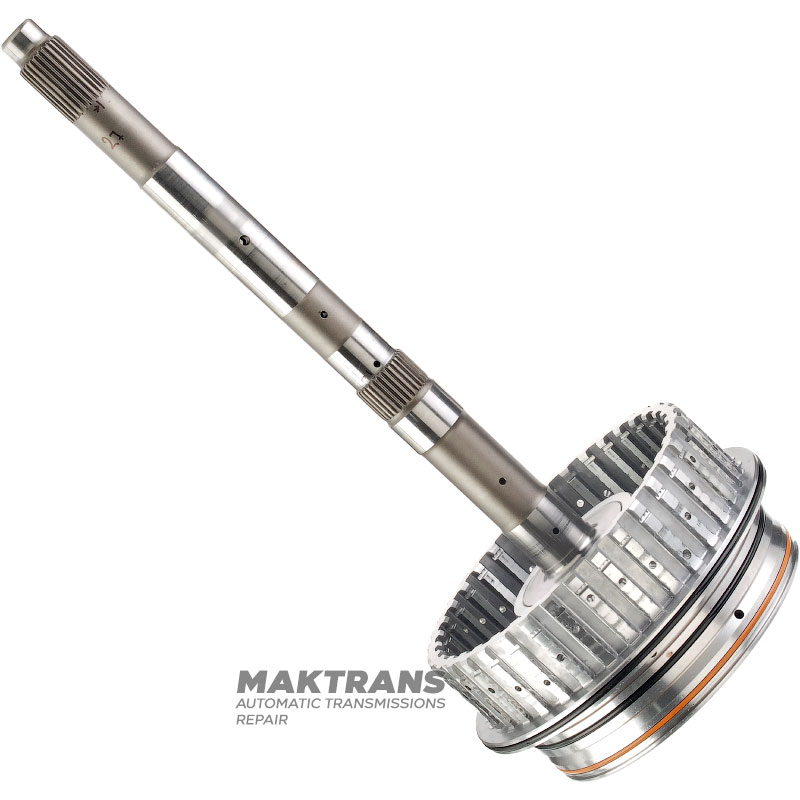 Vstupný hriadeľ, bubon spojky 4-6-R / 5-7 FORD 8F57 - K2GZ-7J251-A (Celková dĺžka 351 mm, dĺžka hriadeľa 291 mm)