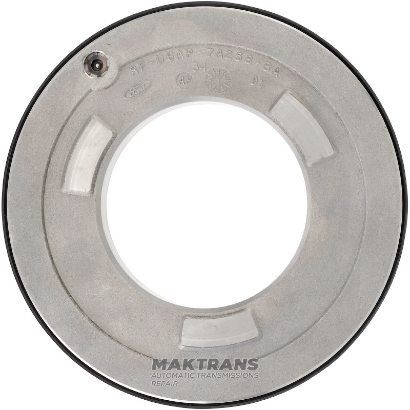 Piest bubna spojky predného pohonu FORD E4OD, 4R100 — D6AP-7A258-BA