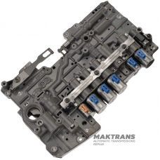 Teleso ventilu kompletné so solenoidmi (netestované) TOYOTA / LEXUS AC60E, AC60F – demontované z použitej prevodovky s označením 35010-35D60