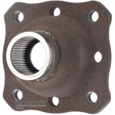 Príruba výstupného hriadeľa ZF 8HP45, 8HP50, 8HP70, 8HP75 - výška 78 mm, 43 drážok, 4 montážne otvory (vnútorný Ø 9,95 mm)